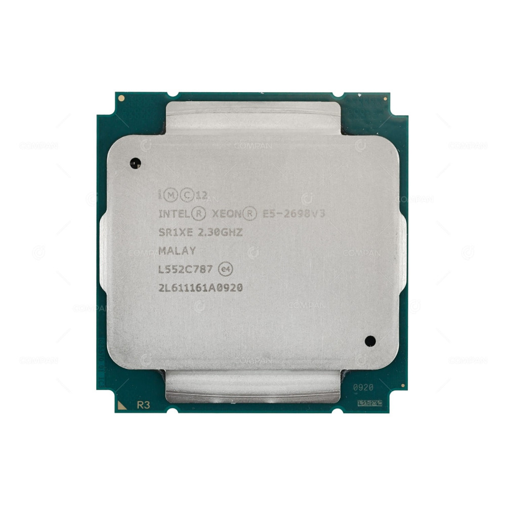 SR1XE INTEL XEON E5-2698 V3 2.30GHZ 16 CORE 40MB L3 CACHE 135W LGA2011-3